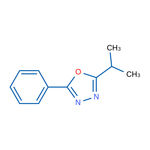 2-Phenyl-5-(propan-2-yl)-1,3,4-oxadiazole 1g