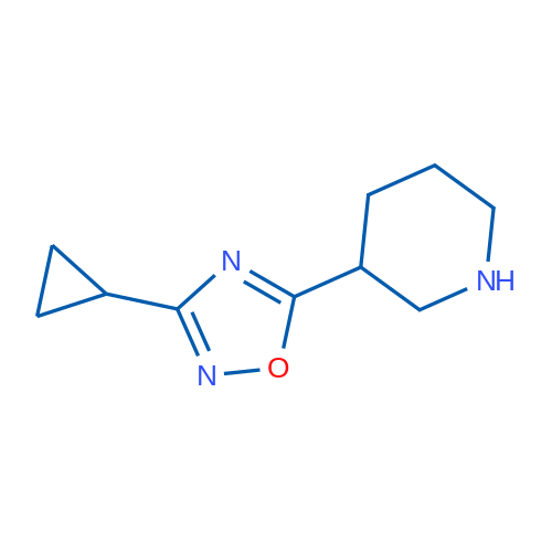 3-Cyclopropyl-5-(piperidin-3-yl)-1,2,4-oxadiazole 1g