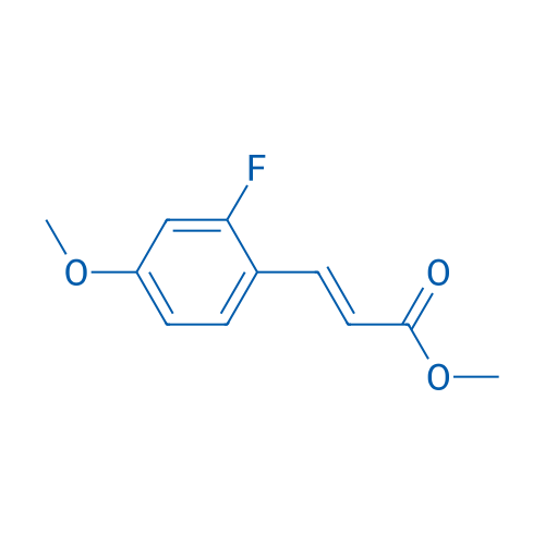 (E)-Methyl 3-(2-fluoro-4-methoxyphenyl)acrylate 1g