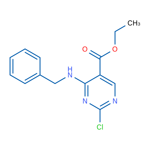 Ethyl 4-(benzylamino)-2-chloropyrimidine-5-carboxylate 1g