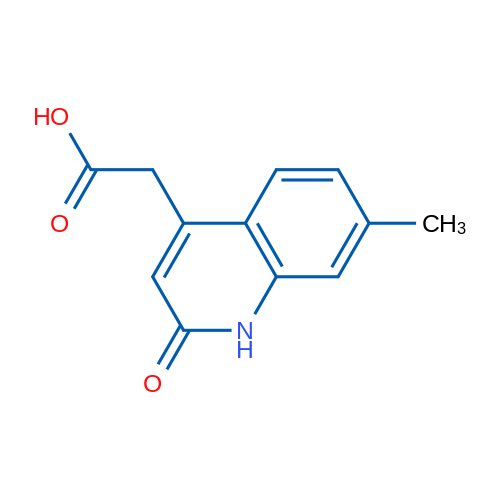 2-(7-Methyl-2-oxo-1,2-dihydroquinolin-4-yl)acetic acid 1g