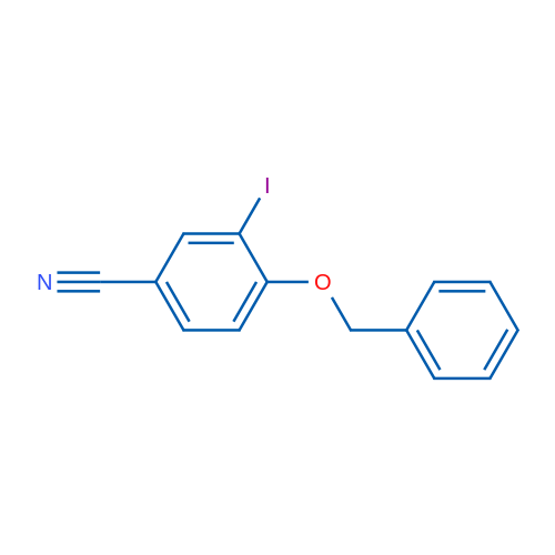 4-(Benzyloxy)-3-iodobenzonitrile 1g