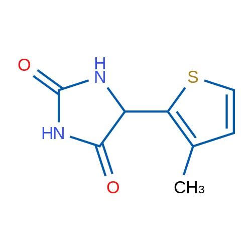 5-(3-Methylthiophen-2-yl)imidazolidine-2,4-dione 1g