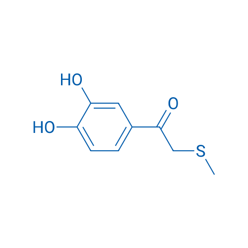1-(3,4-Dihydroxyphenyl)-2-(methylsulfanyl)ethan-1-one 1g