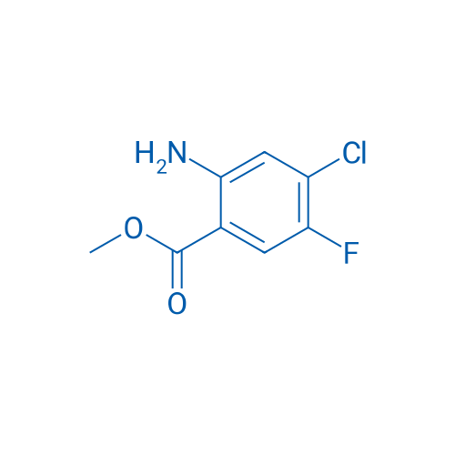Methyl 4-chloro-5-fluoroanthranilate 250mg
