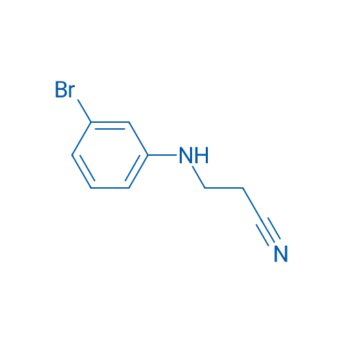 3-((3-Bromophenyl)amino)propanenitrile 1g
