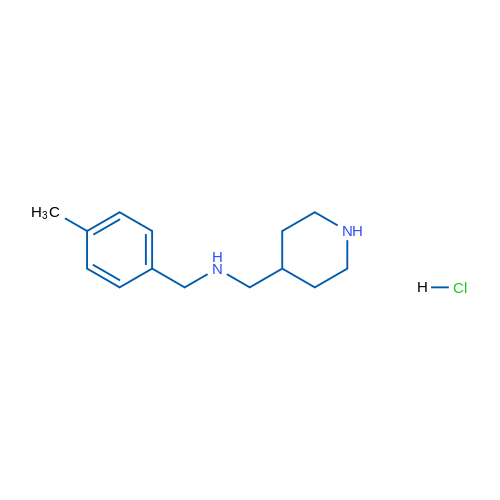 N-(4-Methylbenzyl)-1-(piperidin-4-yl)methanamine hydrochloride 1g