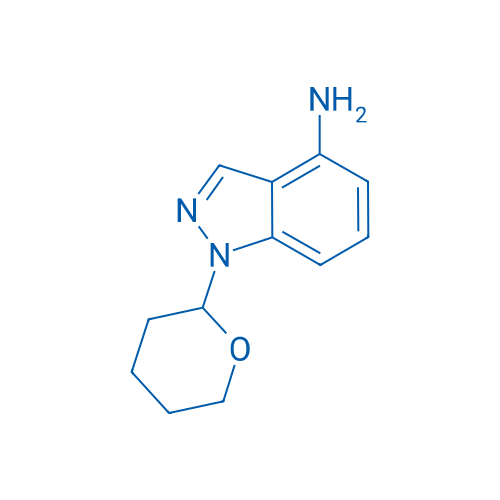 1-(Tetrahydro-2H-pyran-2-yl)-1H-indazol-4-amine 1g