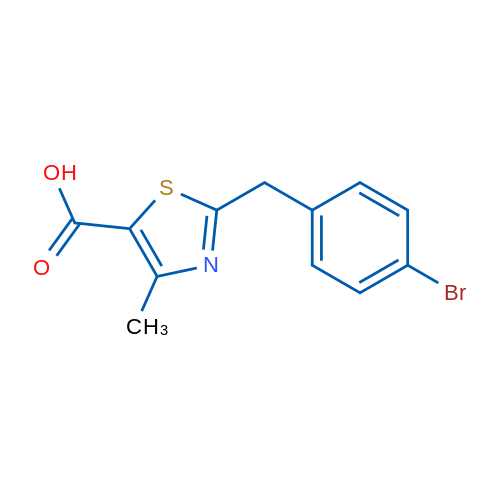 2-(4-Bromobenzyl)-4-methylthiazole-5-carboxylic acid 1g