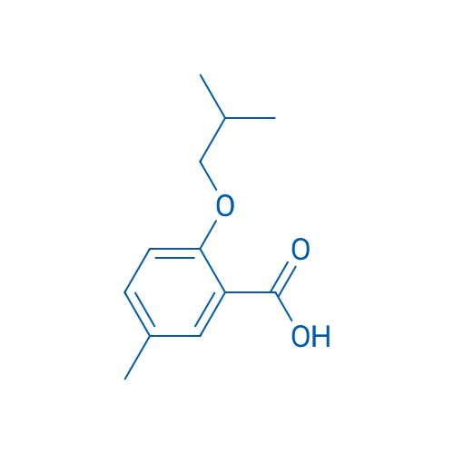 2-Isobutoxy-5-methylbenzoic acid 1g