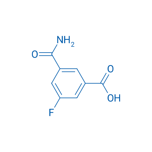 3-Aminocarbonyl-5-fluorobenzoic acid 250mg