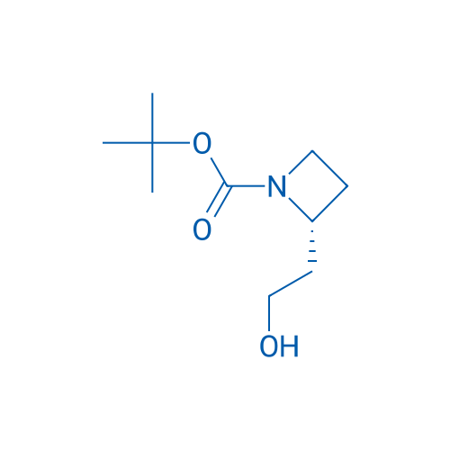 (R)-tert-Butyl 2-(2-hydroxyethyl)azetidine-1-carboxylate 100mg