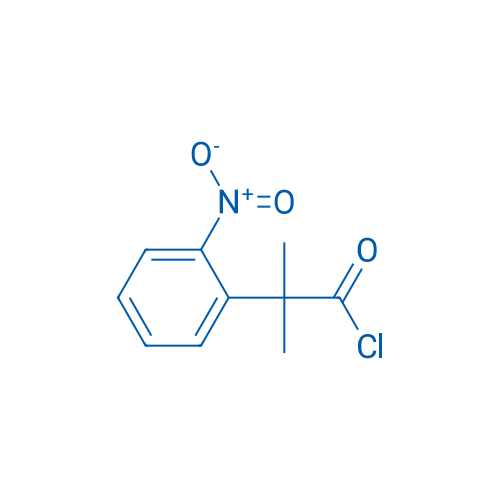 2-Methyl-2-(2-nitrophenyl)propanoyl chloride 250mg