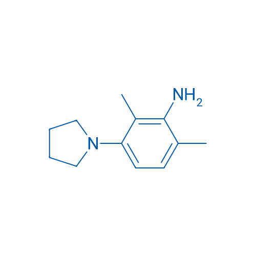 2,6-Dimethyl-3-(pyrrolidin-1-yl)aniline 1g