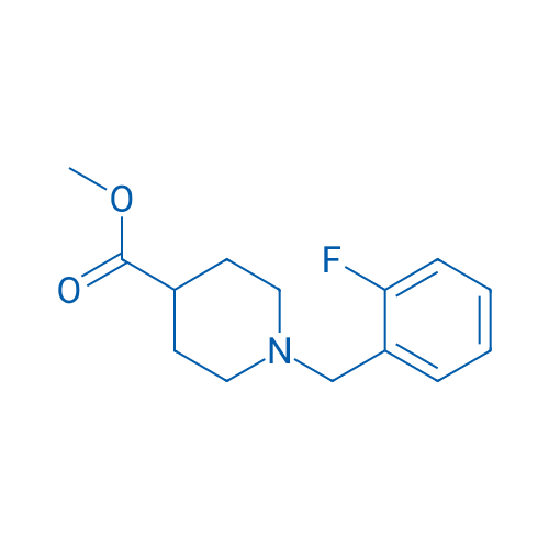 Methyl 1-(2-fluorobenzyl)piperidine-4-carboxylate 1g