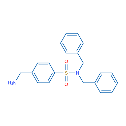 4-(Aminomethyl)-N,N-dibenzylbenzenesulfonamide 1g