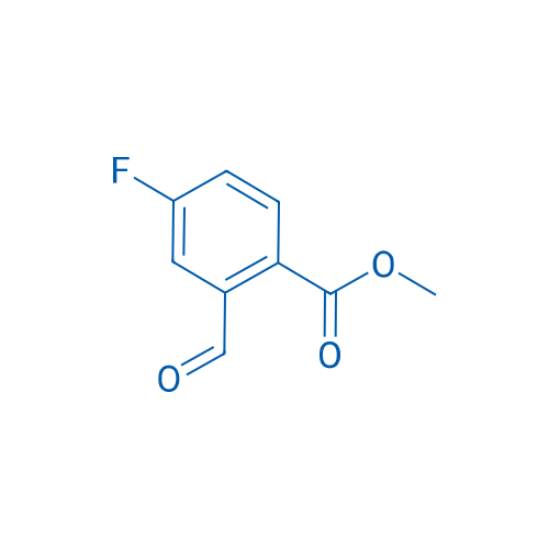 Methyl 4-fluoro-2-formylbenzoate 100mg