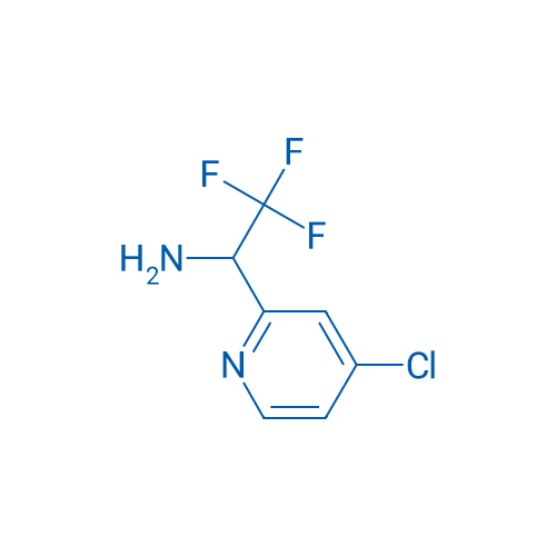 1-(4-Chloropyridin-2-yl)-2,2,2-trifluoroethanamine 250mg