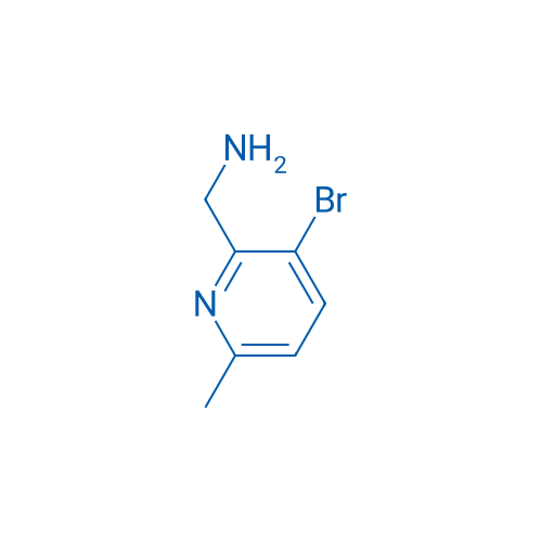 (3-Bromo-6-methylpyridin-2-yl)methanamine 1g
