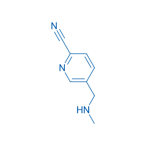 5-((Methylamino)methyl)picolinonitrile 1g