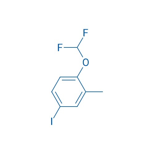 1-(Difluoromethoxy)-4-iodo-2-methylbenzene 250mg
