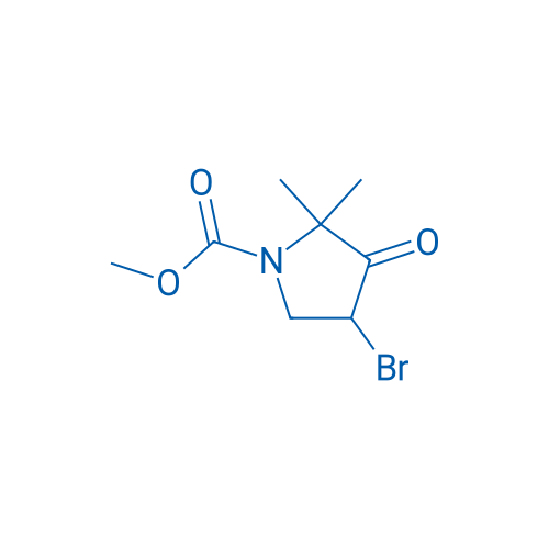 Methyl 4-bromo-2,2-dimethyl-3-oxopyrrolidine-1-carboxylate 5g