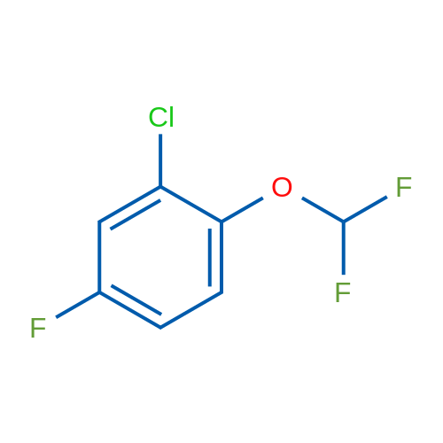 1-Chloro-2-difluoromethoxy-5-fluorobenzene 1g