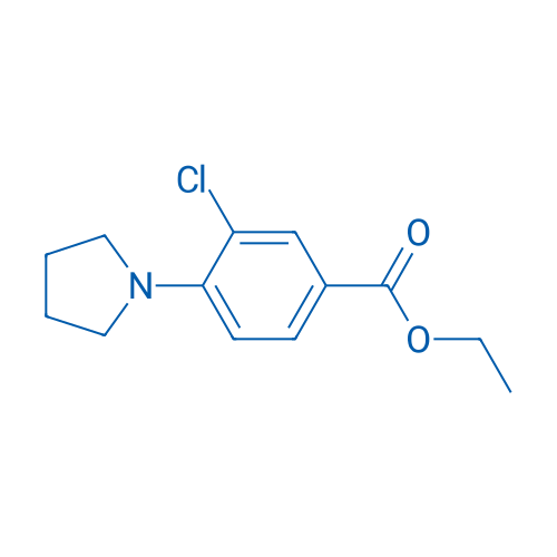 Ethyl 3-chloro-4-(pyrrolidin-1-yl)benzoate 1g