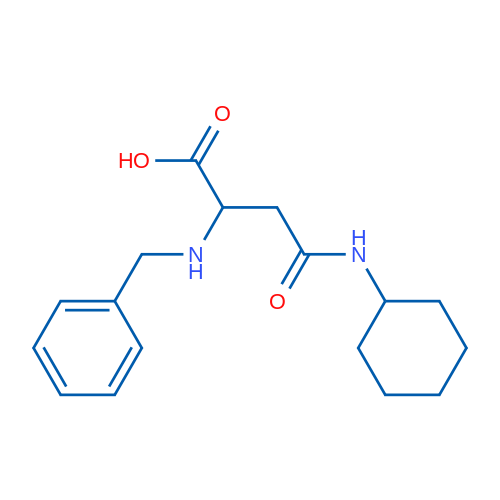 2-(Benzylamino)-4-(cyclohexylamino)-4-oxobutanoic acid 1g