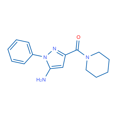 (5-Amino-1-phenyl-1H-pyrazol-3-yl)(piperidin-1-yl)methanone 1g
