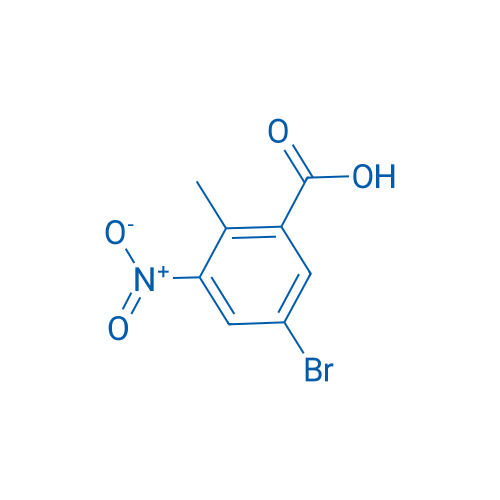 5-Bromo-2-methyl-3-nitrobenzoic acid 1g