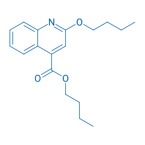 Butyl 2-butoxyquinoline-4-carboxylate 1g