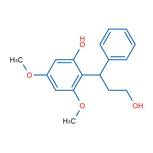 2-(3-Hydroxy-1-phenylpropyl)-3,5-dimethoxyphenol 1g
