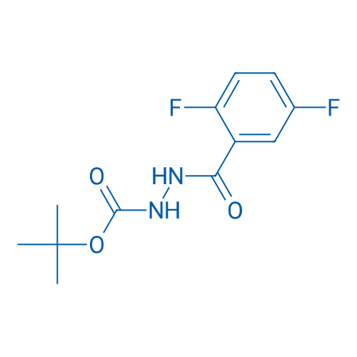 tert-Butyl 2-(2,5-difluorobenzoyl)hydrazinecarboxylate 1g