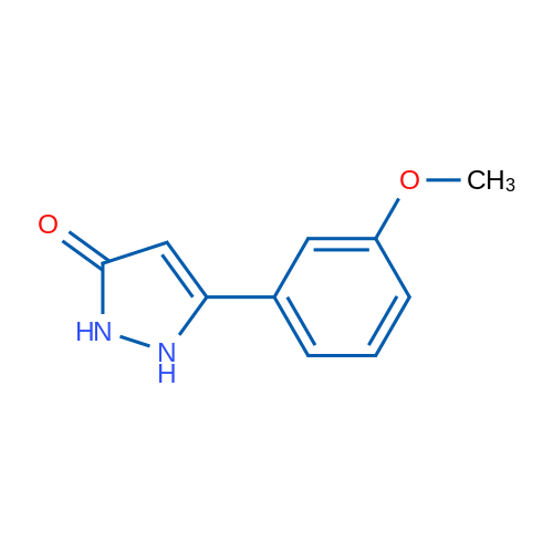5-(3-Methoxyphenyl)-1H-pyrazol-3(2H)-one 10g