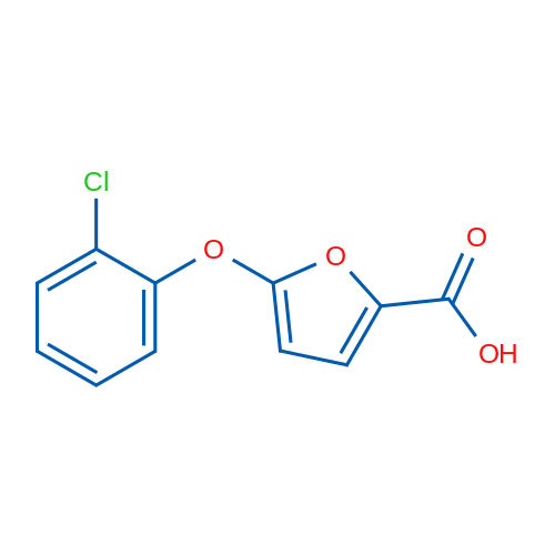5-(2-Chlorophenoxy)furan-2-carboxylic acid 5g