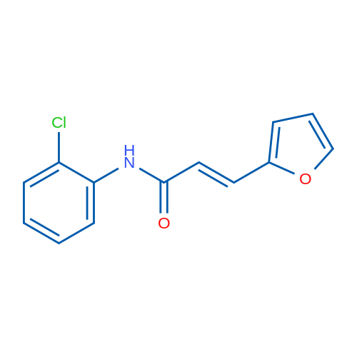 (2E)-N-(2-Chlorophenyl)-3-(furan-2-yl)prop-2-enamide 1g