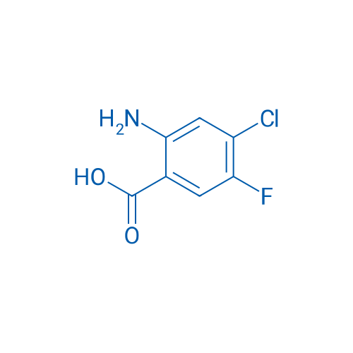 2-Amino-4-chloro-5-fluorobenzoic acid 100mg