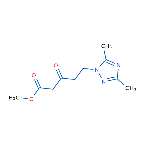 Methyl 5-(3,5-dimethyl-1H-1,2,4-triazol-1-yl)-3-oxopentanoate 1g