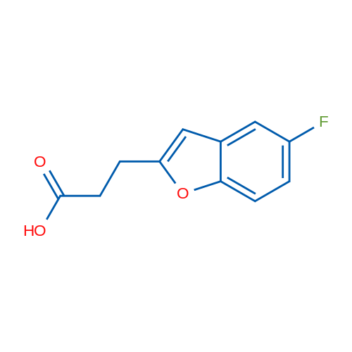 3-(5-Fluoro-1-benzofuran-2-yl)propanoic acid 1g