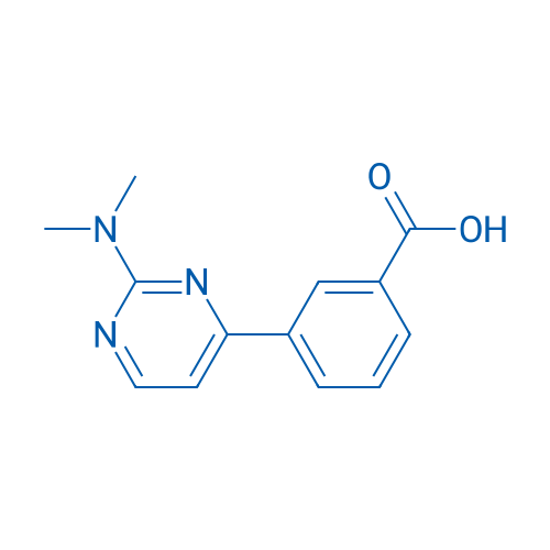 3-(2-(Dimethylamino)pyrimidin-4-yl)benzoic acid 1g