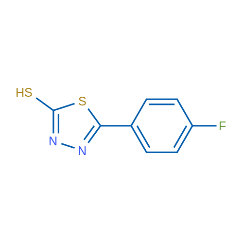 5-(4-fluorophenyl)-1,3,4-thiadiazole-2-thiol 10g