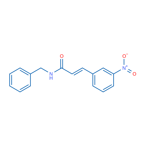 (2E)-N-Benzyl-3-(3-nitrophenyl)prop-2-enamide 1g