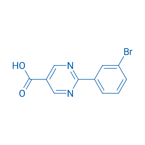 2-(3-Bromophenyl)pyrimidine-5-carboxylic acid 1g