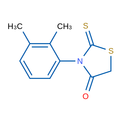 3-(2,3-Dimethylphenyl)-2-thioxothiazolidin-4-one 5g