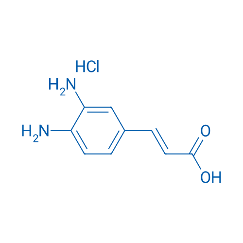 (2E)-3-(3,4-Diaminophenyl)prop-2-enoic acid hydrochloride 1g
