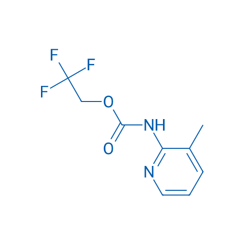 2,2,2-Trifluoroethyl N-(3-methylpyridin-2-yl)carbamate 1g