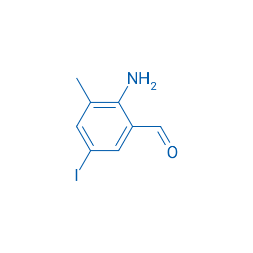 2-Amino-5-iodo-3-methylbenzaldehyde 5g