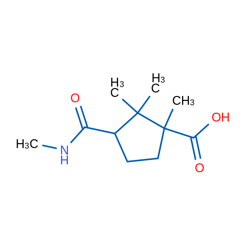 1,2,2-Trimethyl-3-(methylcarbamoyl)cyclopentanecarboxylic acid 1g