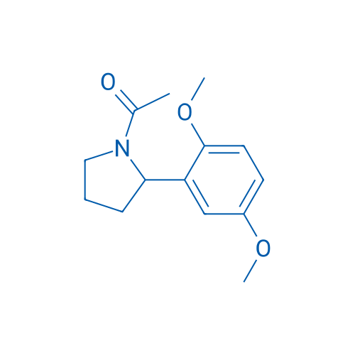 1-(2-(2,5-Dimethoxyphenyl)pyrrolidin-1-yl)ethanone 1g